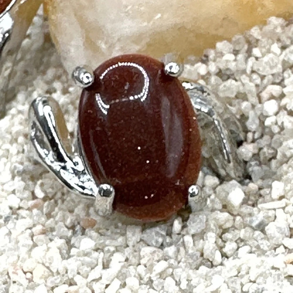 Sunstone Victorian silver ring/manifesting confidence in the future - Picture 2 of 8